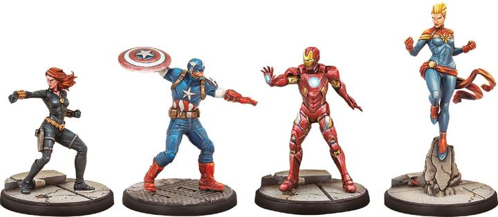 Produktbild Atomic Mass Games AMGD2112 - Marvel: Crisis Protocol - Avengers Affiliation Pack