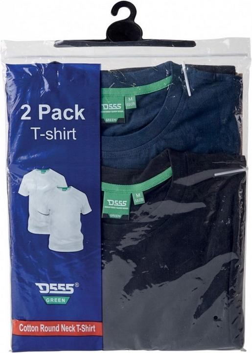 Immagine prodotto DUKE T-shirt Fenton D555 Kingsize a collo tondo 2-pack (3XL)