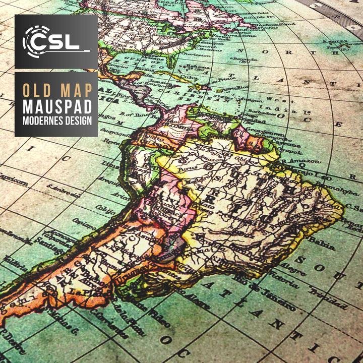 Actual product image CSL Gaming Mouse Pad, XXL Desk Pad 900 x 400mm, Precision & Speed (XXL)