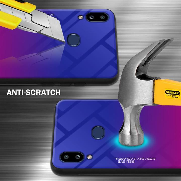 Productafbeelding Cadorabo TPU 2 kleuren glasdekking (Samsung Galaxy A10s, Samsung Galaxy M01s)