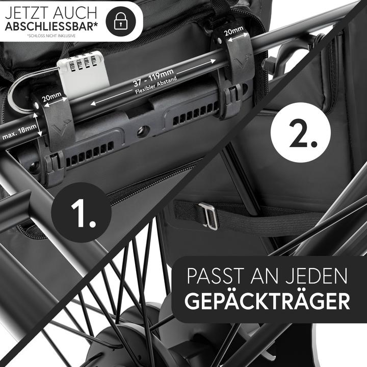 Produktbild Valkental ValkOne (25 l, Gepäckträgertasche)