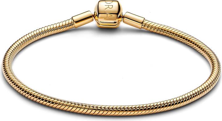 Produktbild Pandora Moments Schlangenkettenarmband Gold (19 cm, Metall, Vergoldet)