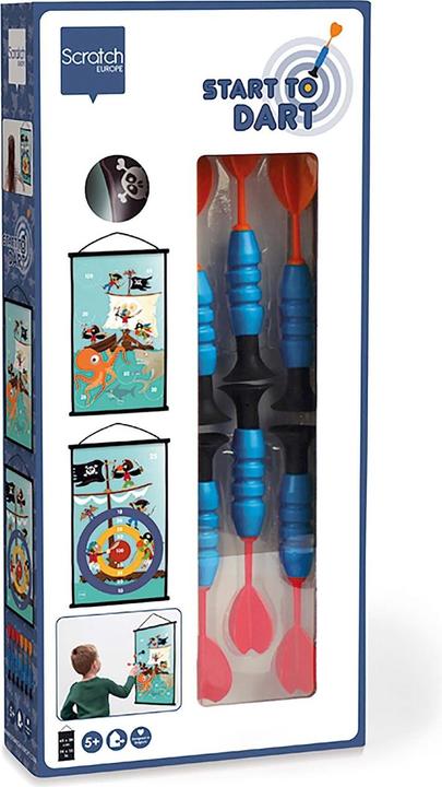 Immagine prodotto Scratch Gioco delle freccette con ventosa pirata