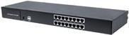 Actual product image Intellinet Modular 16-port KVM switch with Cat5/VGA interface For use with rackmount LCD consol...