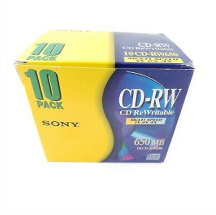 Produktbild Sony CD-Rewritable 650 MB (10 x)