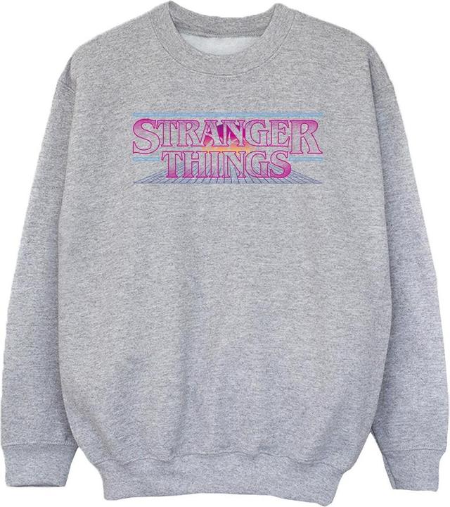 Image du produit Netflix - Sweat STRANGER THINGS RETRO TITLE - Fille (152, 158)