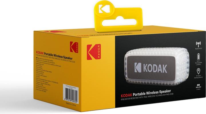 Produktbild Kodak PWS-2239 weiss Schock resistant 8 Watt RMS (5 h, Netzbetrieb)