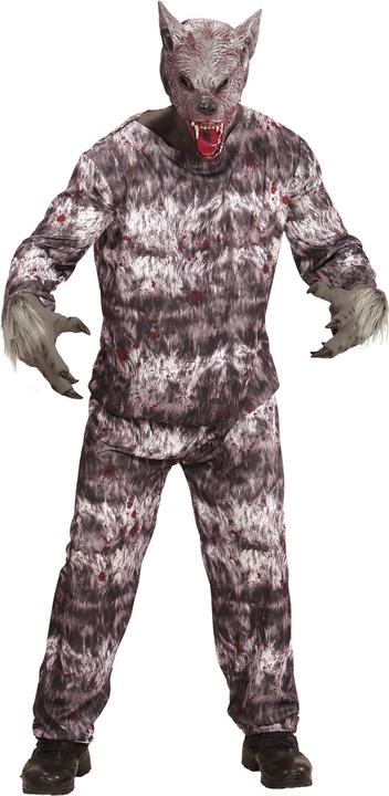 Immagine prodotto Widmann Costume da lupo mannaro con giacca, pantaloni e maschera (XL)