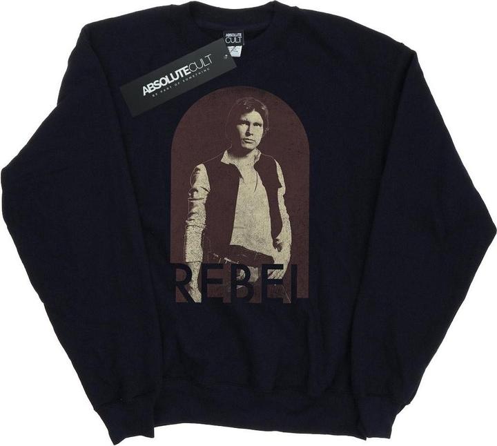 Actual product image Star Wars Womens/Ladies Han Solo Rebel Sweatshirt (XL)
