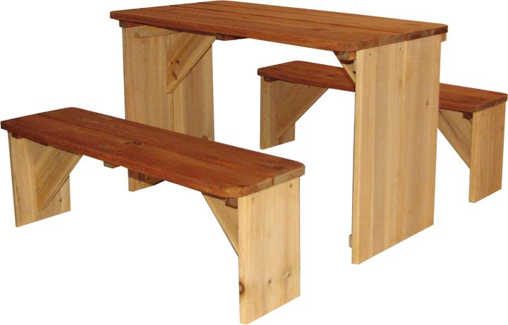 Axi ZidZed XL Picknick-Set Braun