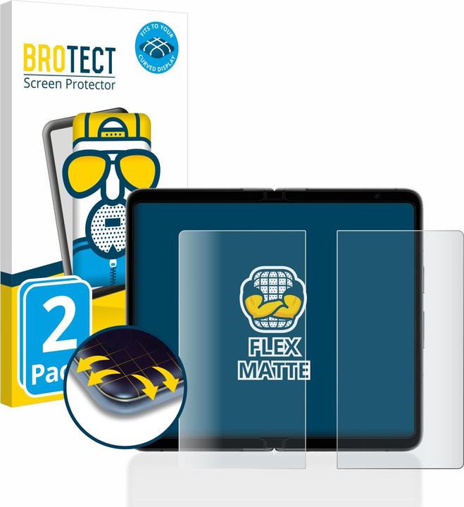 Image du produit BROTECT Full-Cover Protection Mat (2 pièce(s), Google Pixel Fold)