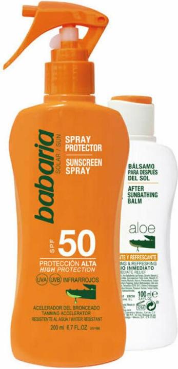 Actual product image Babaria Solar set, 1 pack(1 x 300 milliliters) (Suntan cream, SPF 50, 300 ml)