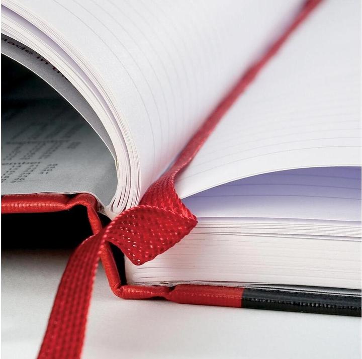 Image du produit Oxford Black n'Red carnet de notes relié A4 (A4, Blanc, Couverture rigide)