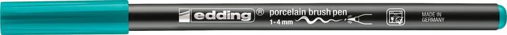 Image du produit Edding Crayon à peinture pour porcelaine Brushpen (Turquoise, 4 mm, 1 x)