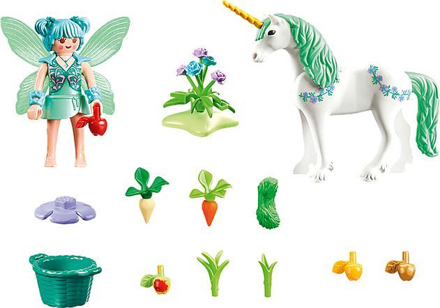 Actual product image Playmobil Unicorn with Feeding Fairy (70655)