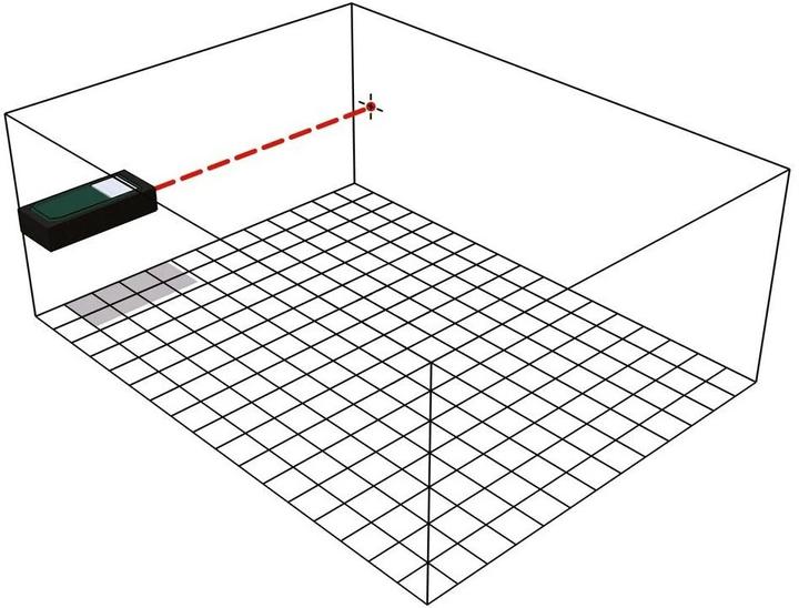 Actual product image Metabo Laser distance meter LD 30 carton (30 m, 635 nm)