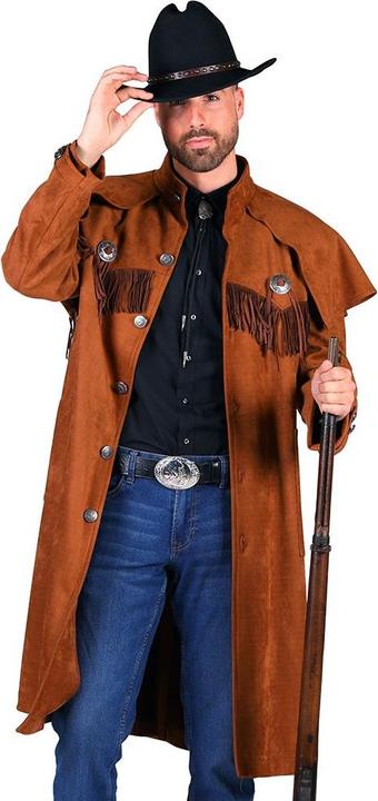 Thetru Cappotto da uomo Western, marrone (XXL)