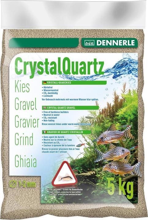 Dennerle Gruntas bianco naturale 1-2 mm, 5 kg (Fondo, altre voci)