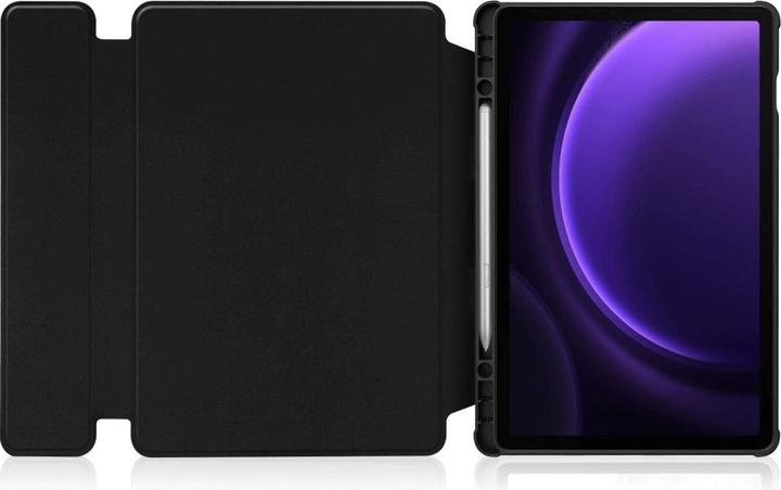 Actual product image Cover-Discount Galaxy Tab S9 FE - 360-degree tablet sleeve black (Galaxy Tab S9 FE)