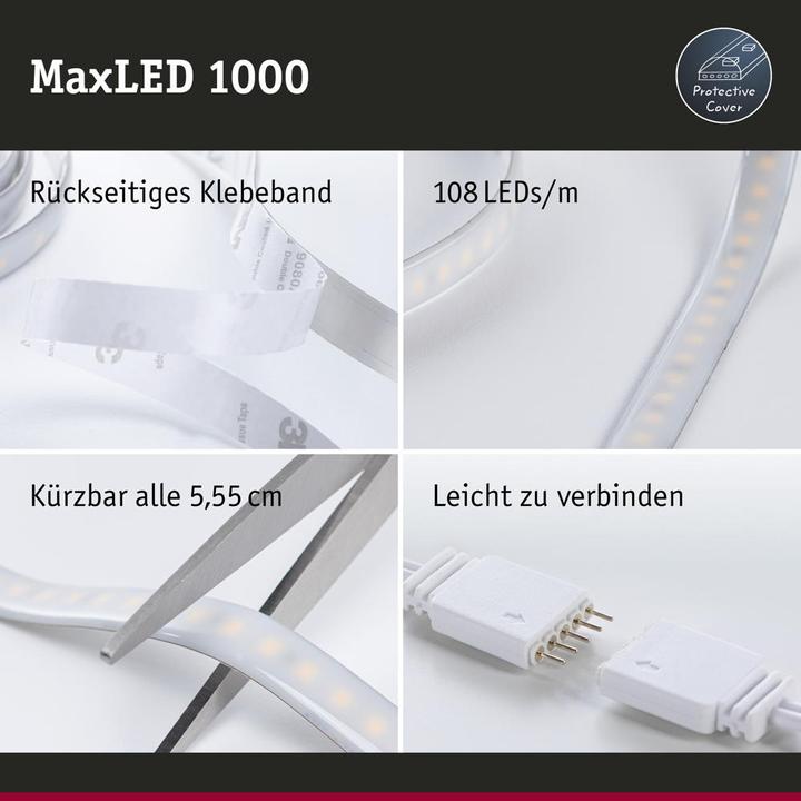 Actual product image Paulmann MaxLED (White, 250 cm, Indoor)