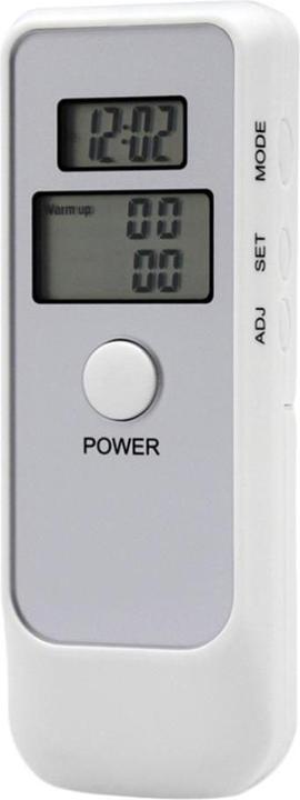 JTI Digitaler Alkoholtester mit LCD-Uhr