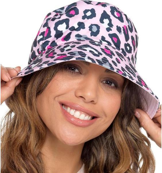 Immagine prodotto Foxbury Cappello a secchiello donna/donna reversibile con stampa animale (S/M)