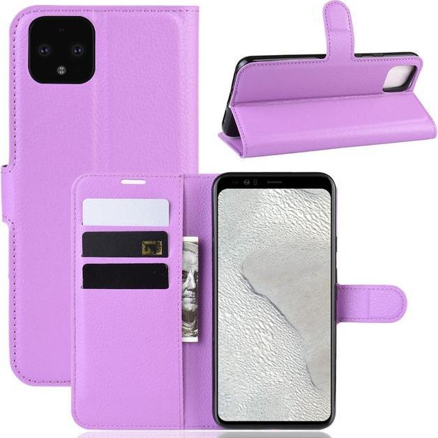 Actual product image MU Classic Litchi Leather Bookcover Series (Google Pixel 4 XL)