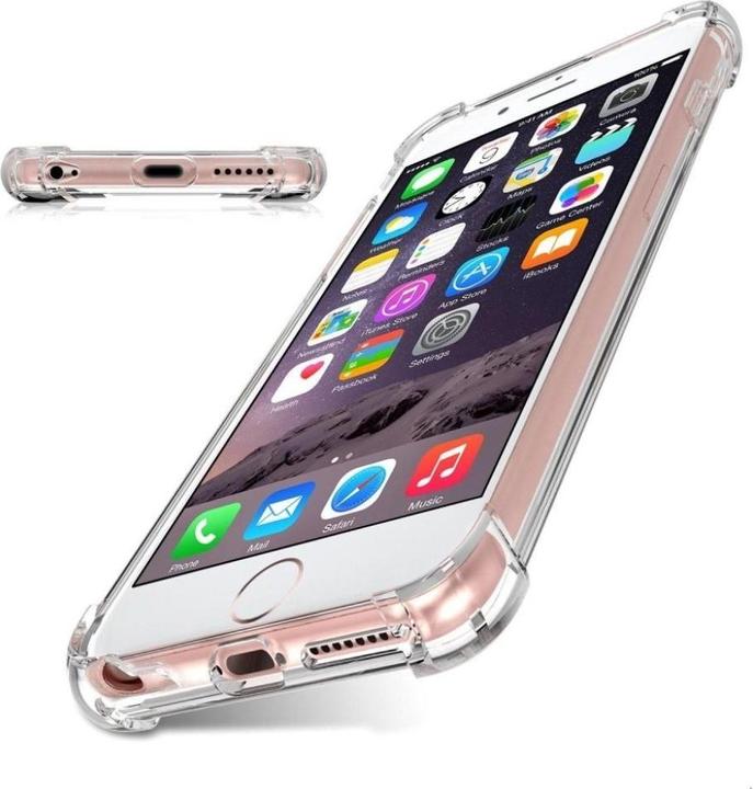 Actual product image Screenguard Apple iPhone 6S Plus Case Crystal Soft Airbag Bumper (Apple iPhone 6s Plus)