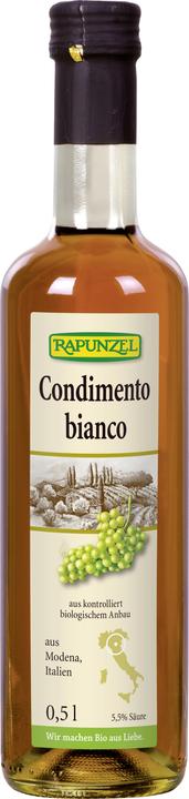 Immagine prodotto Rapunzel Aceto Balsamico Bianco Condimento (500 ml)
