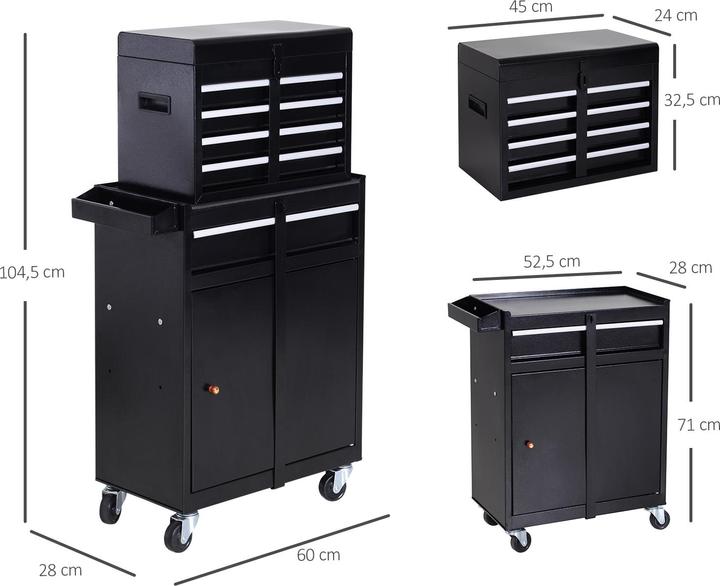 Actual product image Durhand Mobile workshop trolley (1 x)