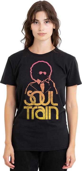 Actual product image Bet Unisex Adult Soul Train The Host T-Shirt (M)