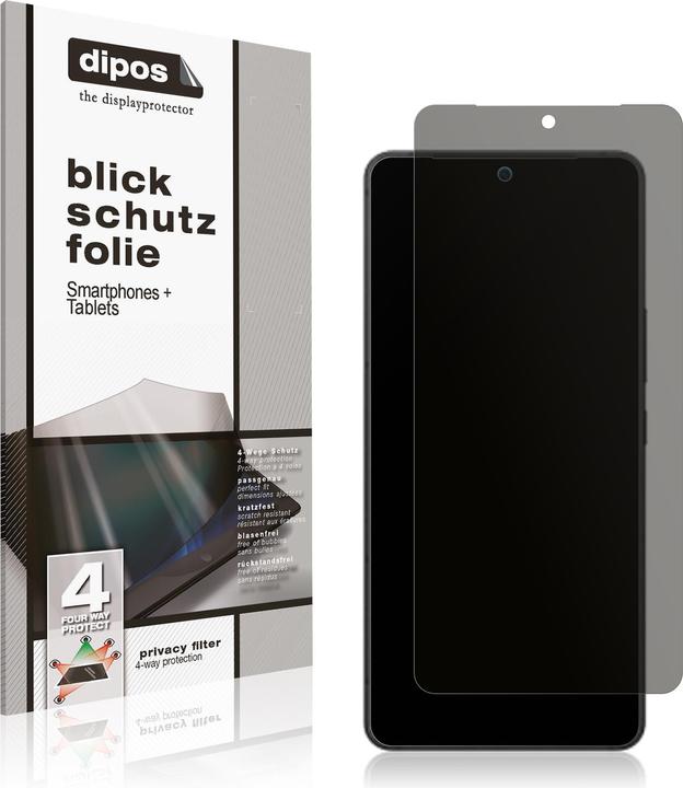 Actual product image Dipos Privacy Screen Protector 4-Way Privacy-Filter (1 Piece, Asus Zenfone 11 Ultra)