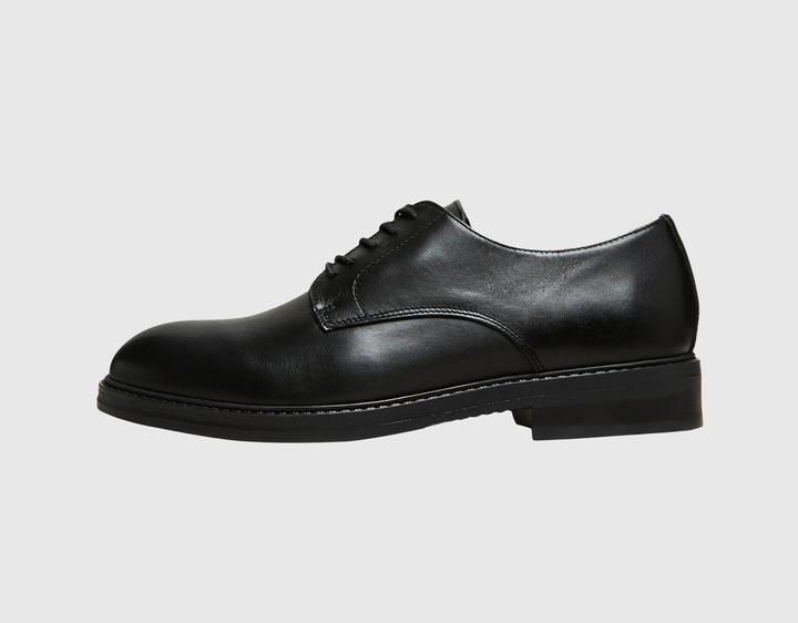 Actual product image Selected Homme Leather Derby Shoes (44)