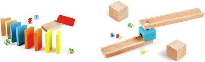 Immagine prodotto Hape Corsa veloce di biglie con domino