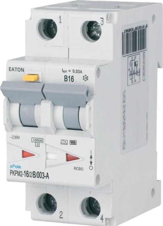 Image du produit Eaton Moeller) Interrupteur FI/LS PKPM2-16/2/B/003-A