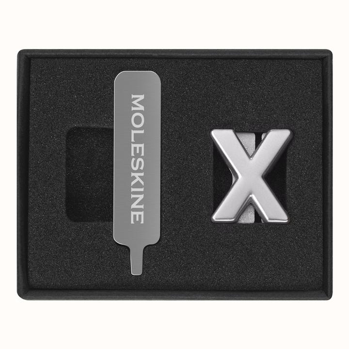 Produktbild Moleskine Pin Buchstabe X Silber (Kein Einband)