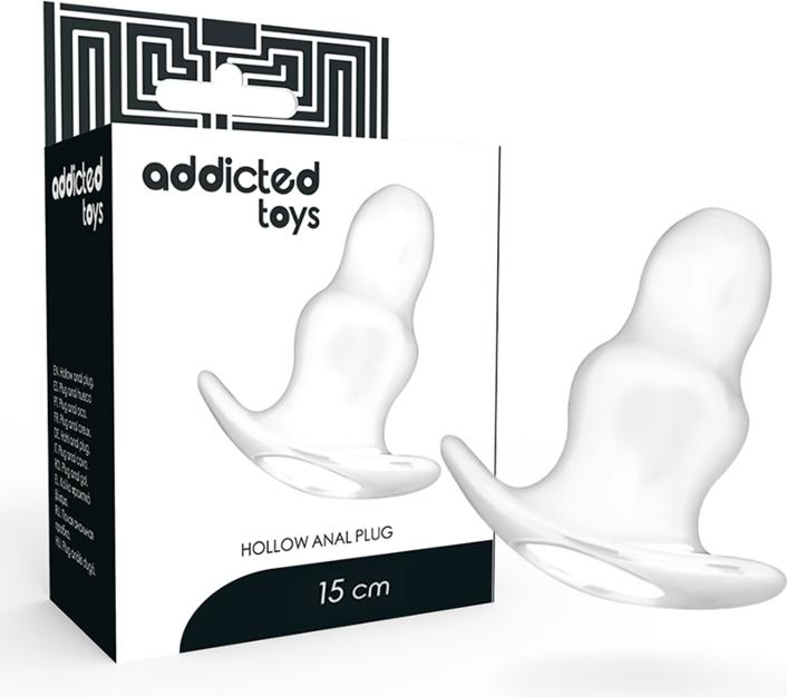 Actual product image Addicted toys Anal Plug with Hollow Tunnel
