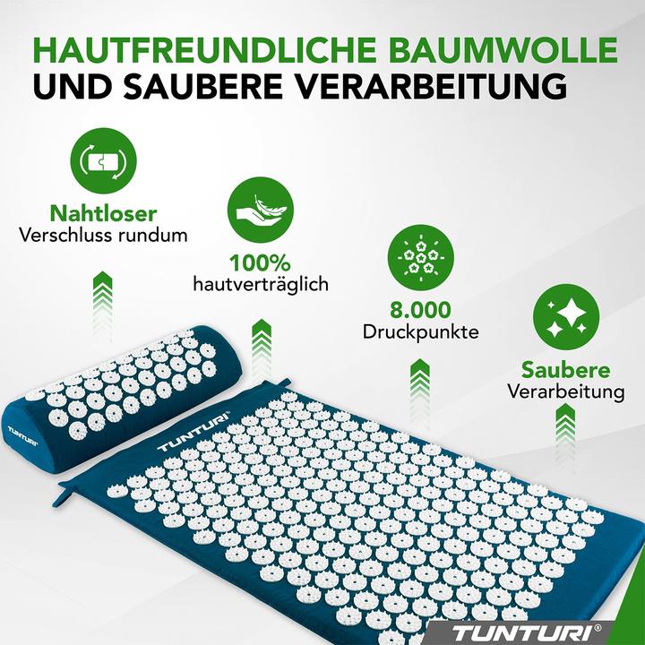 Actual product image Tunturi Acupressure Mat And Pillow