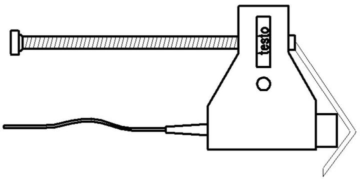 Immagine prodotto Testo Sensore del tubo 0602 4592