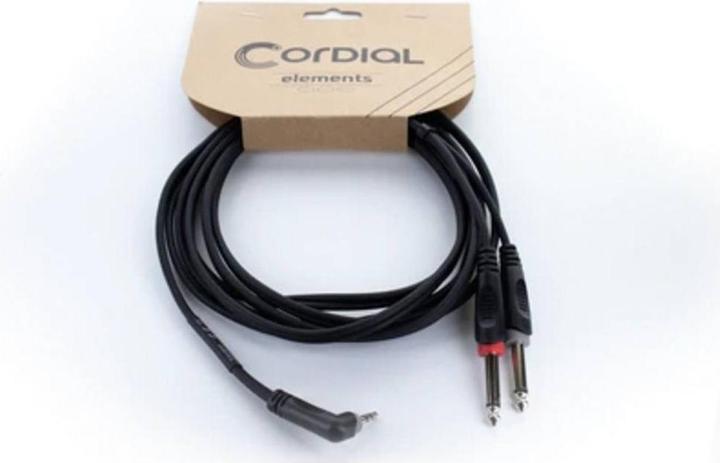 Produktbild Cordial 14869 Klinke Audio Y-Adapter (1x Klinkenstecker 3.5 mm - 2x Klinkensteck