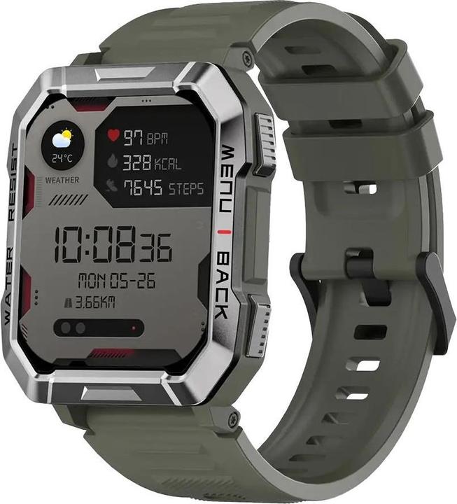 Produktbild Blackview W60 (Robuste Connected Watch - 2.01" - Integriertes Mikrofon) Grün