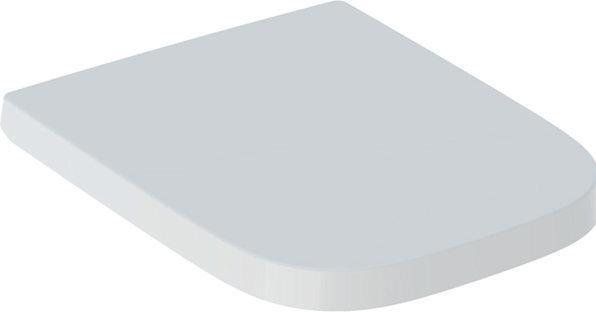 Image du produit Geberit Siège de WC Renova Plan carré blanc avec fermeture automatique 500.691.01.1