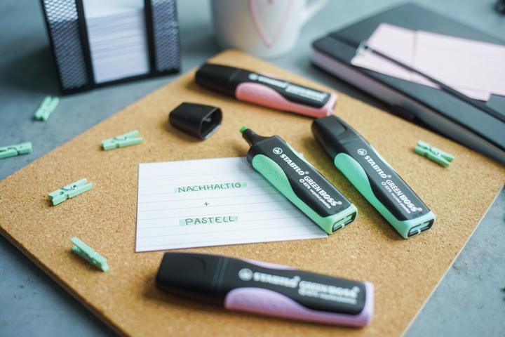 Produktbild STABILO GREEN BOSS Pastel Textmarker (Purple, 5 mm, 1 x)