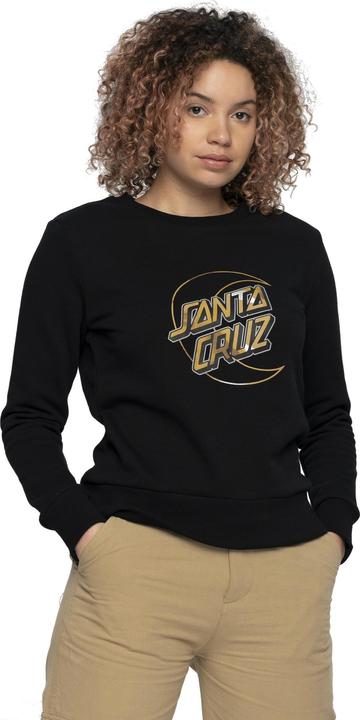 Actual product image Santa Cruz Holo Moon Dot Front Crew (8)