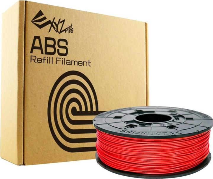 Actual product image XYZprinting Filament Cassette ABS Refill for da Vinci (ABS, 1.75 mm, 600 g, Red)
