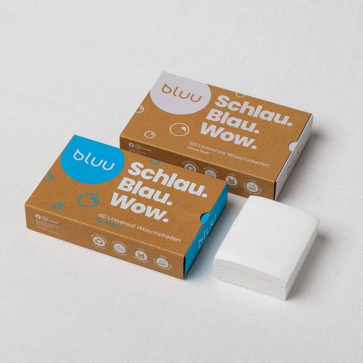 Actual product image bluu Universal washing strips (60 Washing cycles, Sheets)
