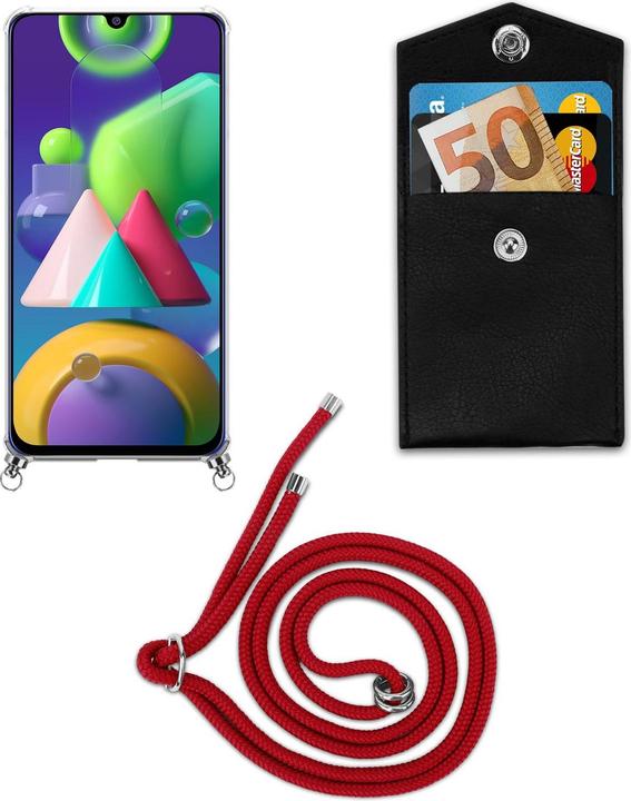 Produktbild Cadorabo TPU Handy Kette SILBER Cover