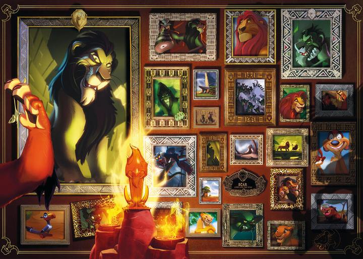 Produktbild Ravensburger Puzzle 12000101 - Scar - 1000 Teile Disney Villainous Puzzle für Erwachsene und Kinder (1000 Teile)