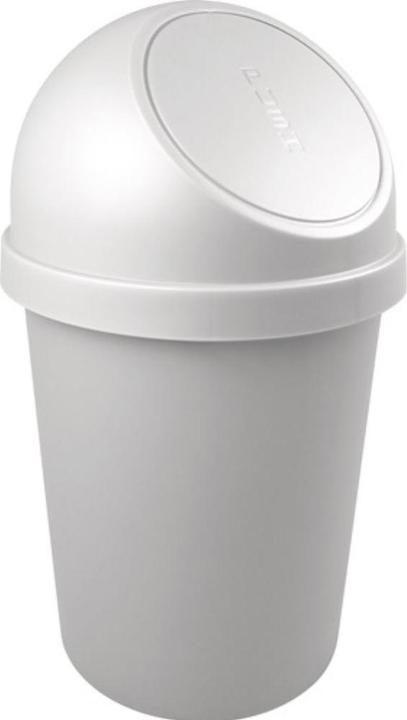 Actual product image Helit Litter bin H700xØ403mm 45 light grey (45 l)
