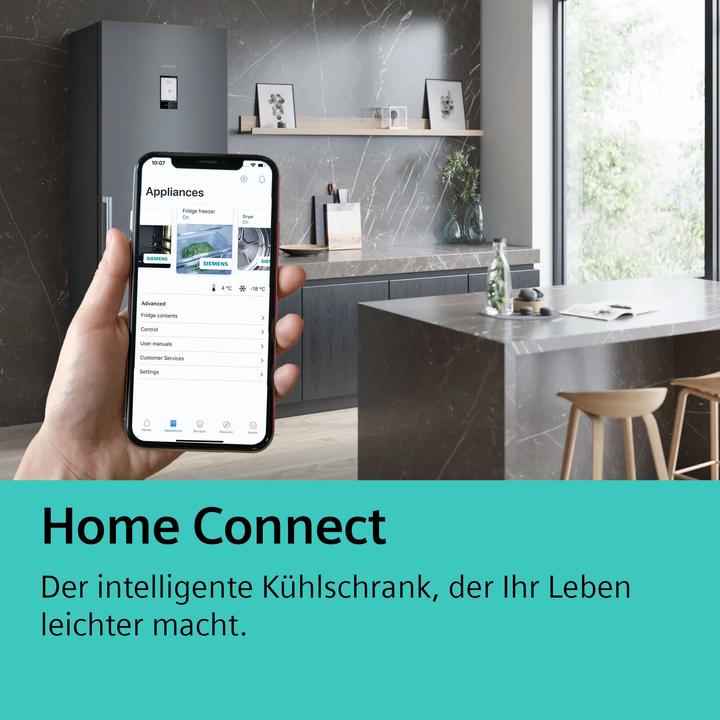 Produktbild Siemens iQ300, Einbau-Kühlschrank, 82 x 60 cm, Flachscharnier, KU21RVFE0 (134 l)